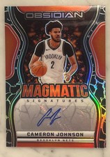 2024 Panini Obsidian Magmatic Signatures /149 Cameron Johnson #MS-CAM Auto