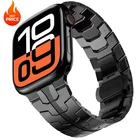Stainless Steel Metal Band Strap for Apple Watch Ultra 2/10/9/8/7/6/5/4/3/11 SE
