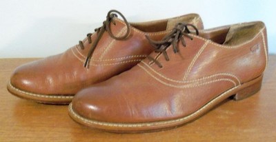 LEVI'S MEN'S BROWN OXFORD CASUAL SHOES SIZE 7.5 M