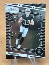 🔥🏈 2024 Panini Absolute - Rookies Brock Bowers #113 (RC) 🏈🔥