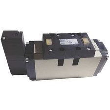 Smc Vfs5100-3Fz Solenoid Air Con Valve, Five-Way, 145 Psi