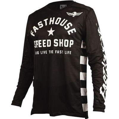 Fasthouse Originals Vented Motocross Jersey | Black