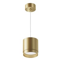Pendelleuchte KüChe Esszimmer Aluminium Gold Ø8,2 Cm GX53 Esstisch HäNgelampe