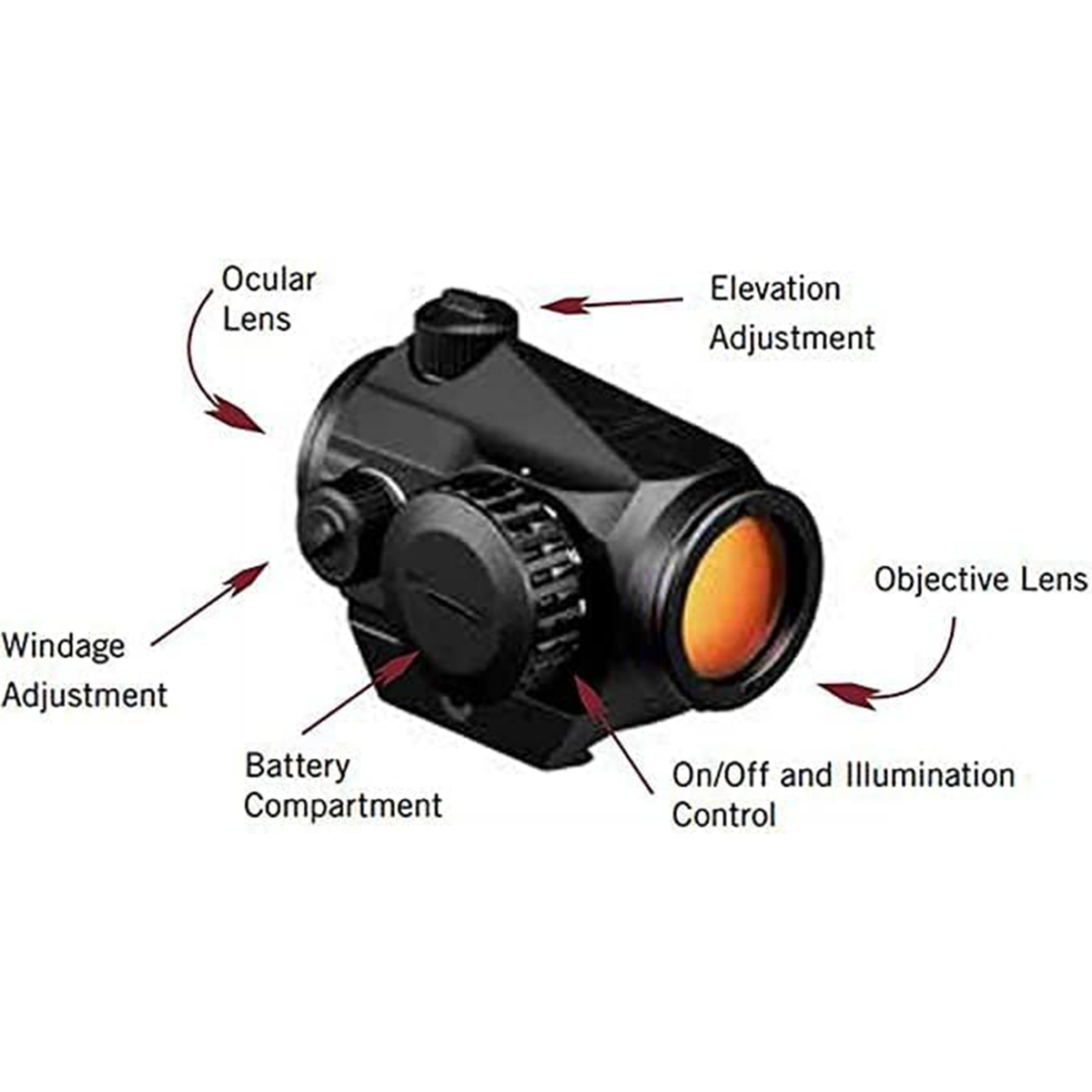 【実物・新品】CROSSFIRE レッドドット 2MOA Vortex Optics Crossfire Red Dot 2 MOA Red Dot | eBay