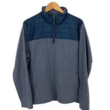 Eddie Bauer 1/4 Zip Pullover Top Men Size Large