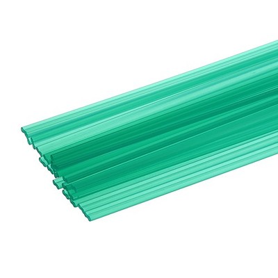 2set(10pcs) PVC Plastic Welding Rods 8inch Welding Strips Welder Rods, Green