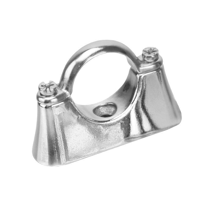 22mm Cast Brass Chrome Plated Hospital Pipe Bracket - FREE Next-Day Delivery