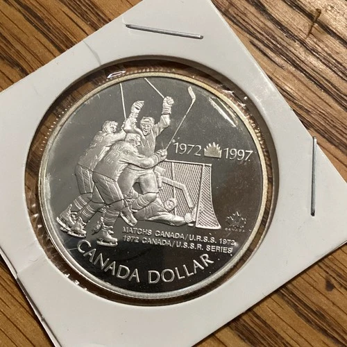 1997 CANADA SILVER DOLLAR  BRILLIANT UNCIRCULATED