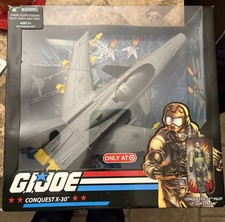GI Joe 25th Anniversary Conquest X-30 w Pilot Slipstream 2008 Hasbro NIB