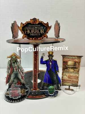 #ad #ad 2026 Universal HHN Halloween Horror Nights Carousel Display Stand Jack Oddfellow $97.50