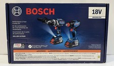 MA6 BOSCH GXL18V-227B25 18V 2-Tool Combo Kit with Connected-Ready (New In Box)