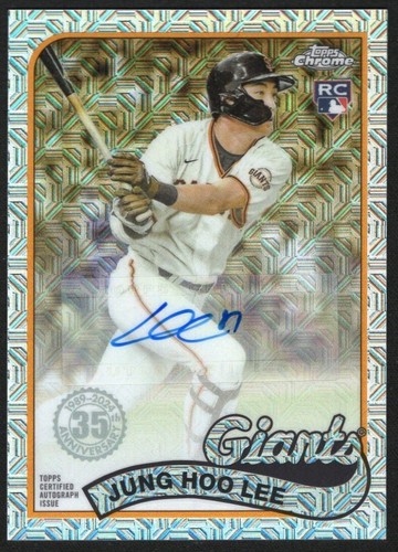 2024 Topps Series 2 JUNG HOO LEE RC Rookie Silver Pack Mojo Auto