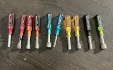 Xcelite PS Mini Nutdriver Screwdriver Set 1/8, 1/4, 9/32, 7/32, 3,/32, 5/32 Etc