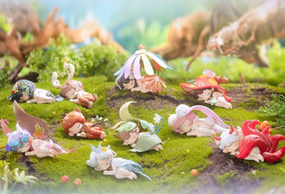 52TOYS Sleep Forest Elves Fairy Girl Series Confirmed Blind Box Figure Toys Gift