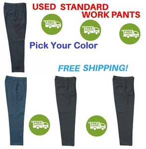 Used Uniform Work Pants Cintas Redkap Unifirst G&K Dickies etc FREE SHIP