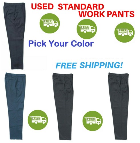 Used Uniform Work Pants Cintas Redkap Unifirst G&K Dickies etc FREE SHIP