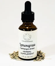LEMONGRASS Herbal Supplement / Liquid Extract Tincture / Cymbopogon citratus