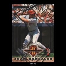 1998 Donruss Silver Press Juan Gonzalez Rangers #366 EX-MINT