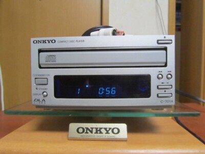 ONKYO C-701A CD player Maintenance completed Tray belt replaced