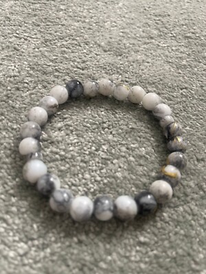 handgefertigte Armbänder 8mm Perlen 26 Perlen passende elastische Schnur