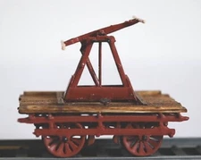 O SCALE On3/On30 DENVER HAND CAR KIT WISEMAN MODEL SERVICES DP-13