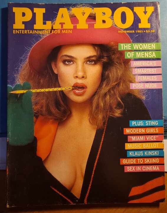 Playboy November 1985 The Women of Mensa
