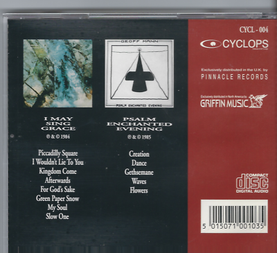 Geoff Mann-In One Era:A Compilation Of I May Sing & Psalm