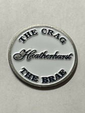 Heatherhurst G.C. 'The Brae  The Crag' 1" Coin Golf Marker - Crossville, TN