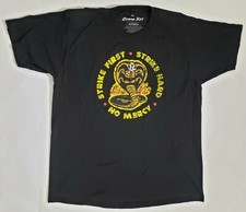 Cobra Kai T-Shirt Mens Size XL Karate Kid Ripple Junction Black 2011