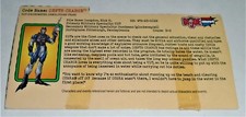 G I JOE File I.D. Card Filecard    2003 Depth Charge V1