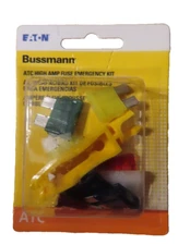 Bussman ATC High Amp Fuse Emergency Kit 8 fuses & puller #BP/ATC-AH8-RPP  NEW