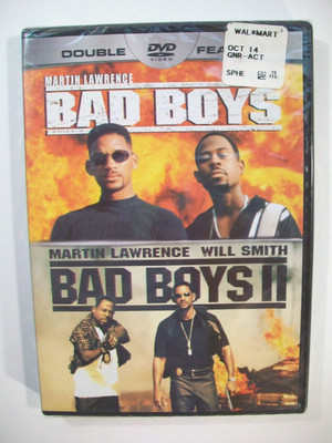 NEW BAD BOYS & BAD BOYS II DOUBLE FEATURE DVD WILL SMITH MARTIN LAWRENCE