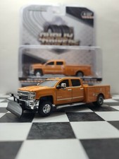 Greenlight 164 2018 Cheverolet Chevy 3500 4x4 Truck Service Bed Snow Plow Hitch Greenlight 164 2018 Cheverolet Chevy 3500 4x4 Truck Service Bed Snow Plow Hitch