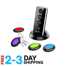 Wireless Remote Key Finder with 80dB Alert - Perfect for Pets, Wallets  More