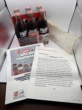 Coca Cola Dallas Cowboys Commemorative 5xSB Champs With RARE! Letter From CC