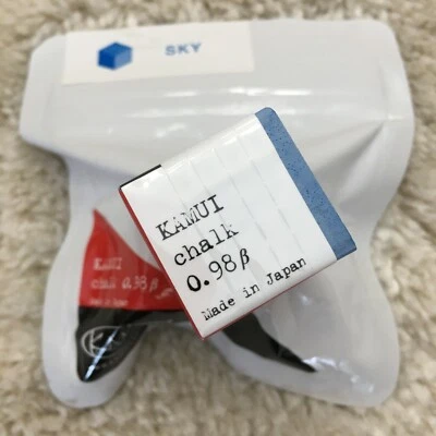 FREE SAME DAY SHIPPING, Kamui 0.98 Beta Chalk (1) Piece Sky Blue, DIRECT DEALER
