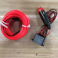 16ft 12v Car Interior Led Neon Lights Decor Atmosphere El Wire String Strip Lamp