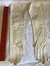 50  s Long Soft Ladies Leather Gloves In Original Package