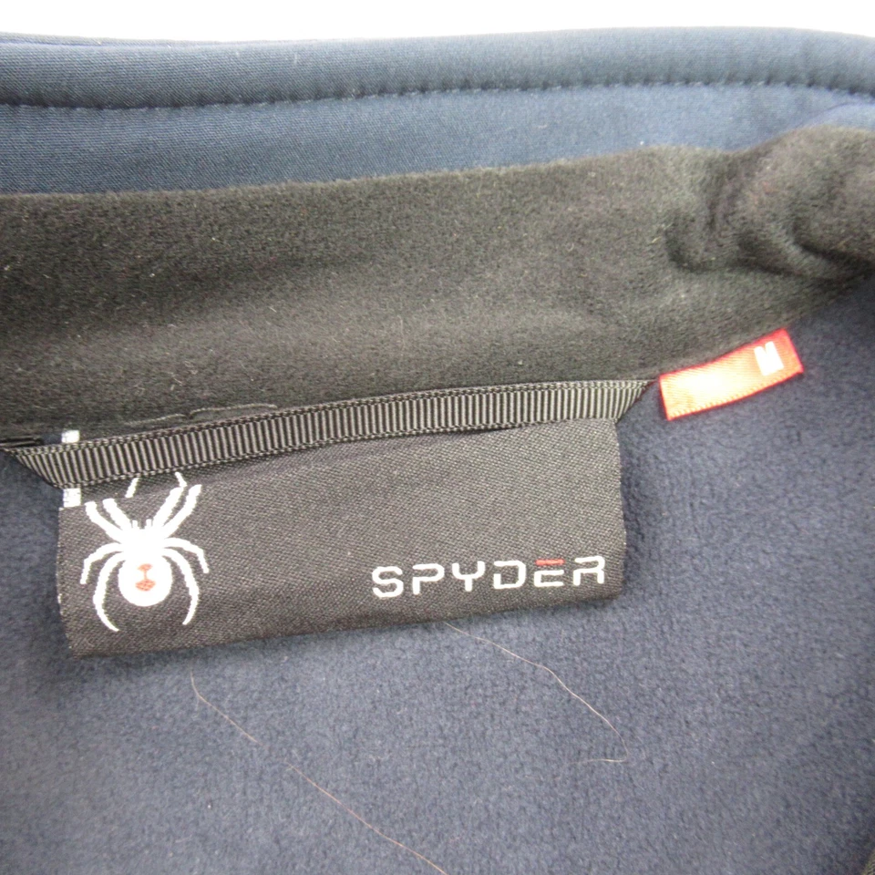 Chaqueta Spyder para mujer manga media larga cremallera completa bolsillos ligeros azul Foto 3 de 4