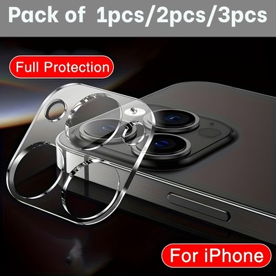 Premium Hartglas Kamera Linse Schutz für iPhone 14 Pro Max 13 Mini Cover