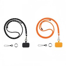 Phone Lanyard 2 Pack, 2 Adjustable Neck Strap, 2 Phone Patches, 2 215