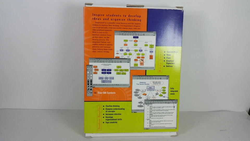 Inspiration Education Edition - Version 5.0c for Windows 95 or 3.1 - Vintage - Image 4 of 4