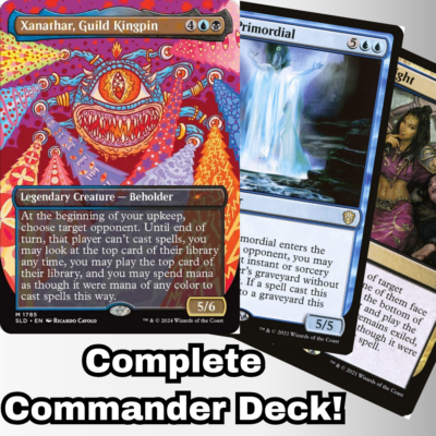 MTG Commander EDH Deck Xanathar, Guild Kingpin 100 Cards Custom Deck Dimir 