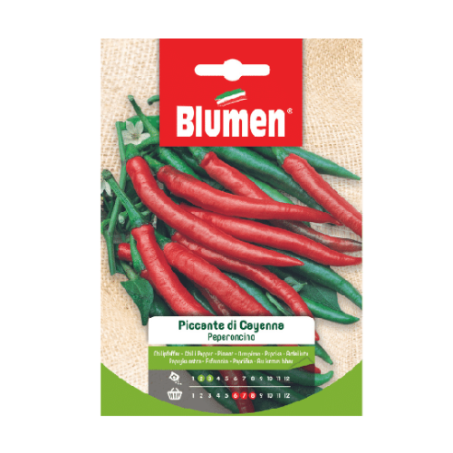 Semi per Ortaggi Peperoncino Piccante di Cayenna Blumen