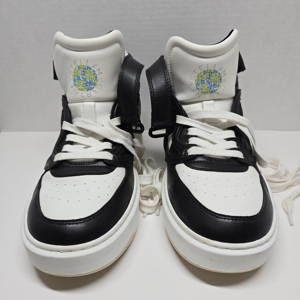STELLA McCARTNEY★S-Wave 2 ハイカットスニーカー バイカラー Stella McCartney S-Wave 2 High Top Lace-Up Black White Women