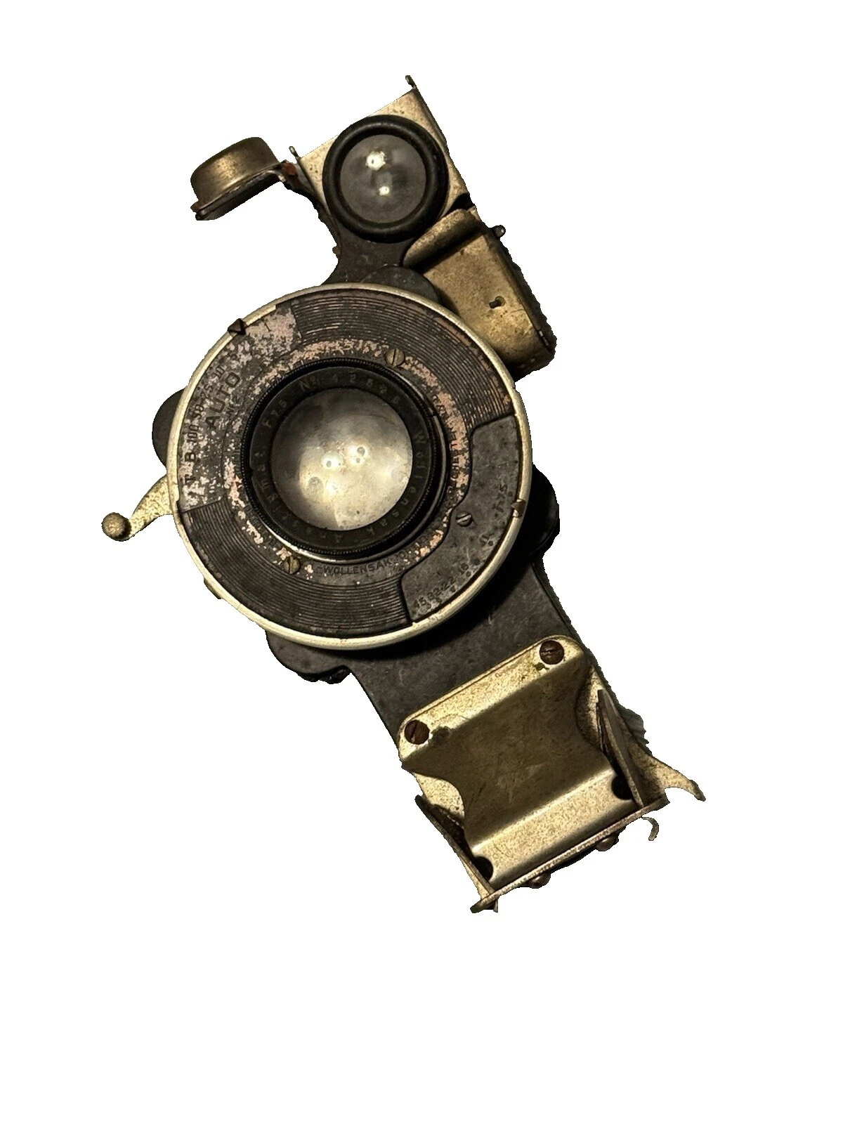 Lentes de câmera vintage Wollensak Grande Angular