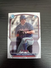 Drue Hackenberg - 2023 Bowman Draft Chrome Prospect 1st Bowman Base BDC-38 (D)