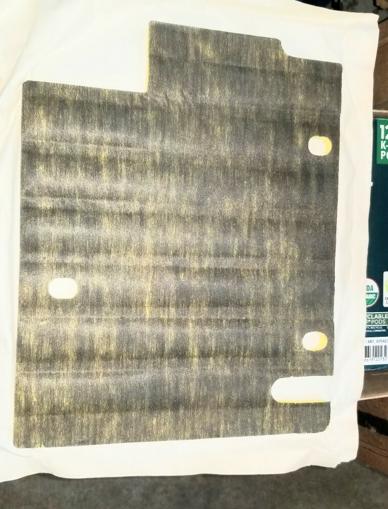 4 pc lot ONAN GENERATOR HEAT SHIELD INSULATION 9.5" × 20" & 9.5"×12