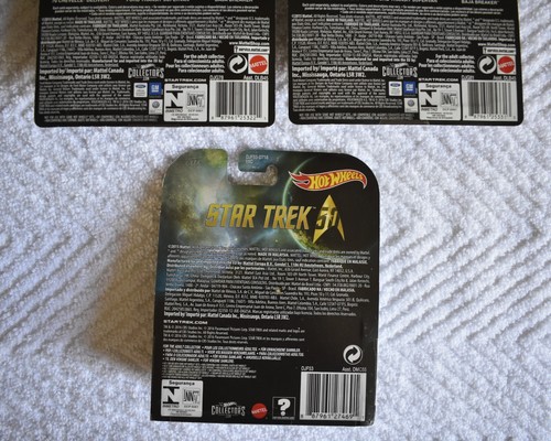 Hot Wheels Star Trek 50 4 Real Riders 1 Retro Entertainment (Enterprise) Lot (5) - Picture 10 of 24