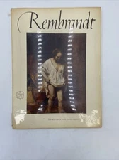 Rembrandt-- 16 beautiful Full color Prints an Abrams Art Book 1953